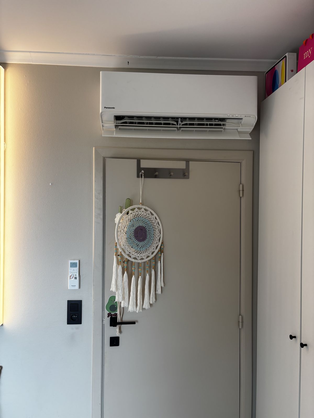 Airco met wandunit, geplaatst door Matemi